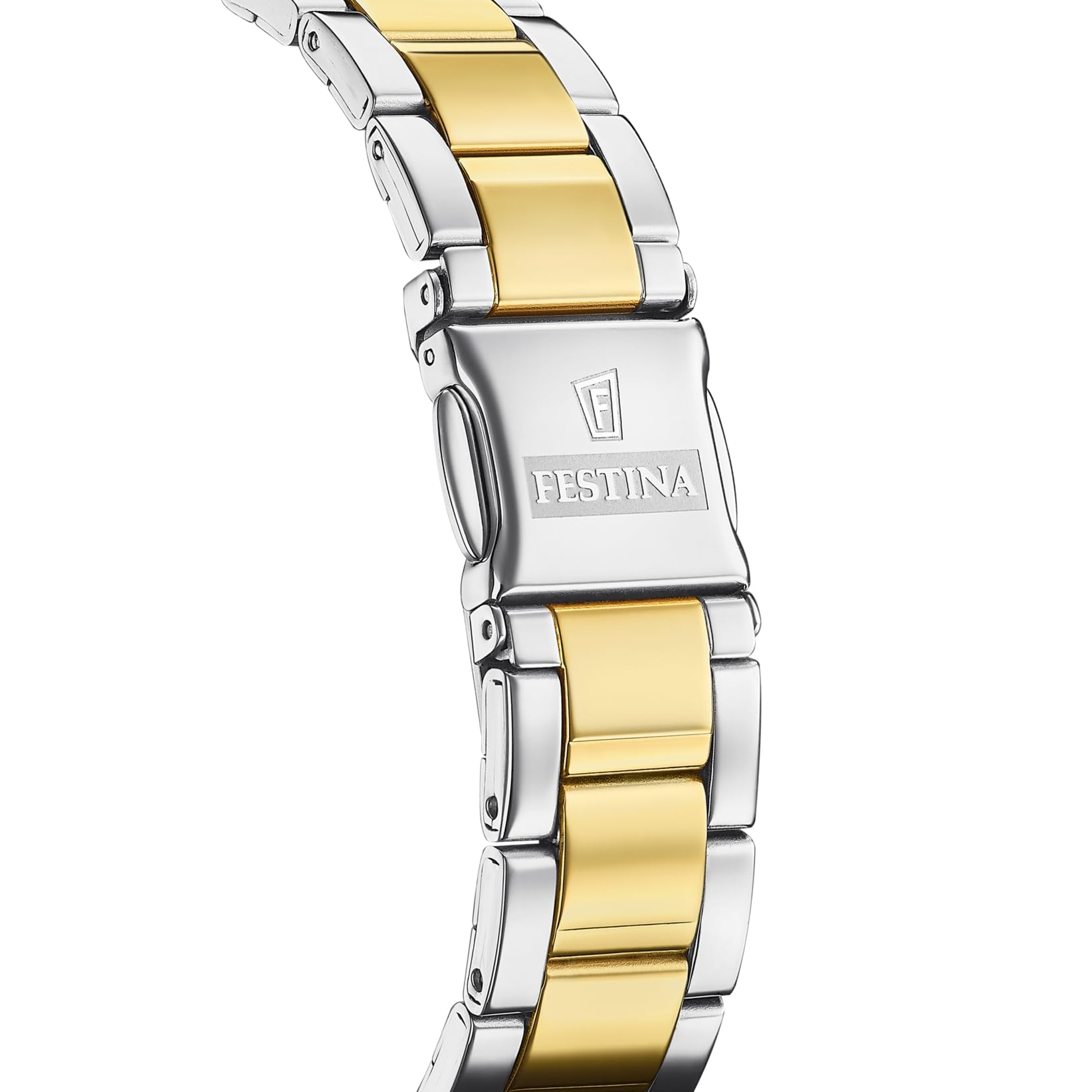 Festina Damenuhr Analog aus Edelstahl 316l Multi | Quarzwerk, Widerstandsfähiges Mineralglas, Wasserdicht 5 ATM F20594/1, Mademoiselle