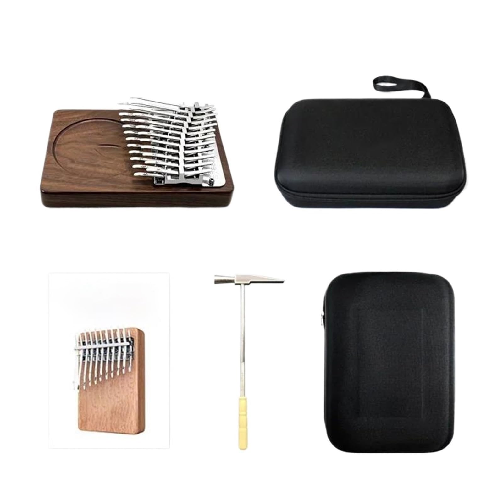 Thumb Piano Kalimba 17/24/34/41 Tasti Kalimba Seeds Cromatica C Nota Tastiera Musicale Calibro Portatile Strumento Musicale Professionale Regalo(24)