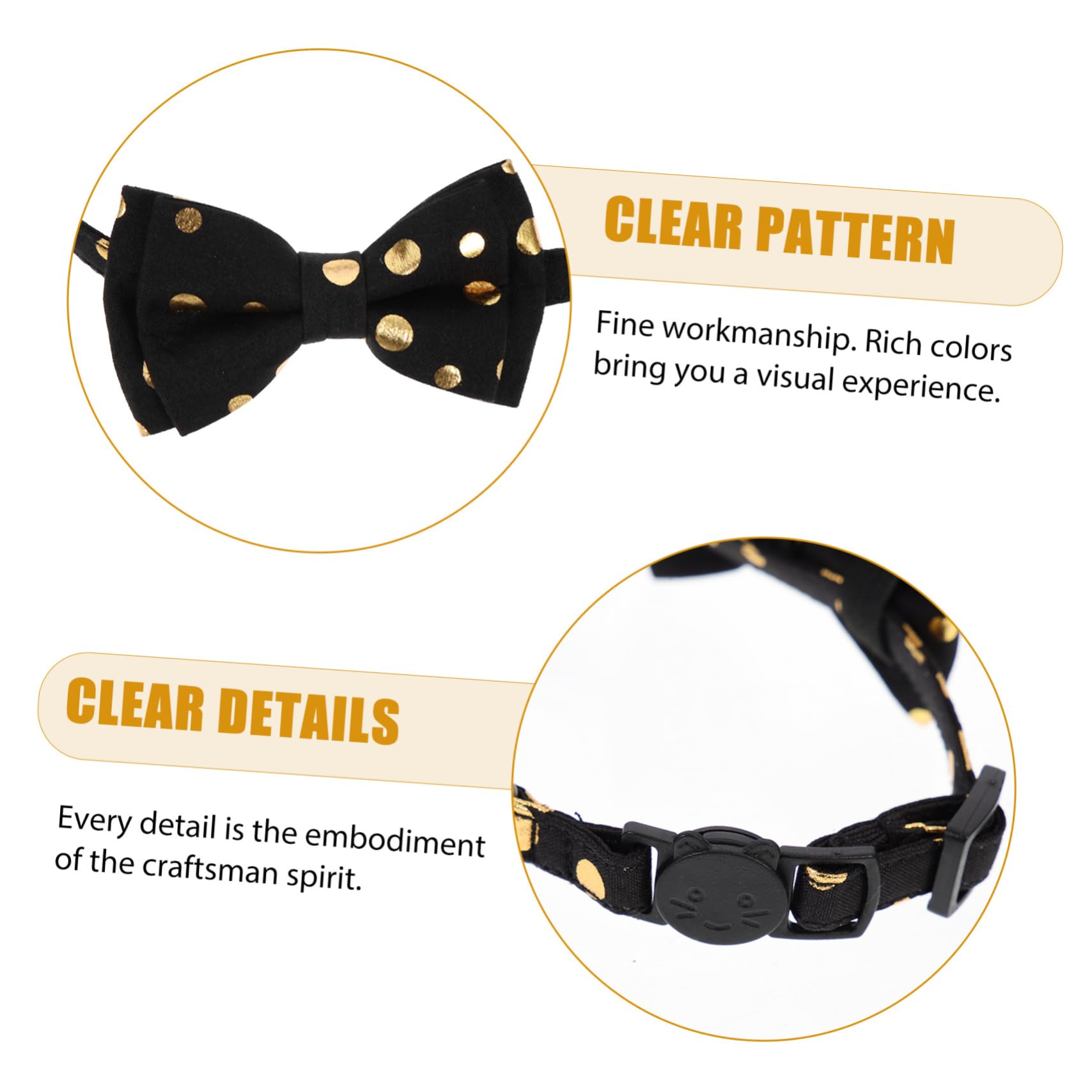 minkissy 4stücke Liebes Katzenhalsband Mit Abnehmbarem Schleifen-Design Waschbar Und Sicher Für Katzen Für Partys Und Festliche Anlässe Mit Glöckchen Für Zusätzlichen Spaß
