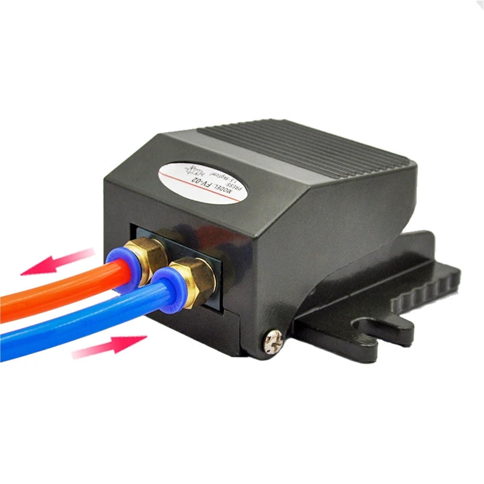 Válvula neumática de pedal FV-02 de 2 vías y conexión de 10mm