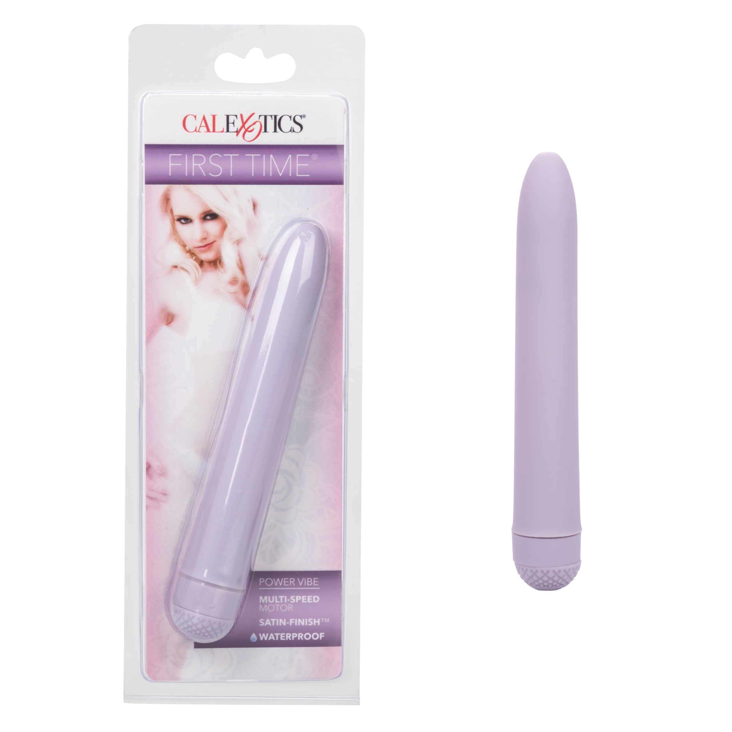 CalExotics First Time Power Vibe Bullet Vibrator for Adult Sex Toy - Purple SE-0004-09-2