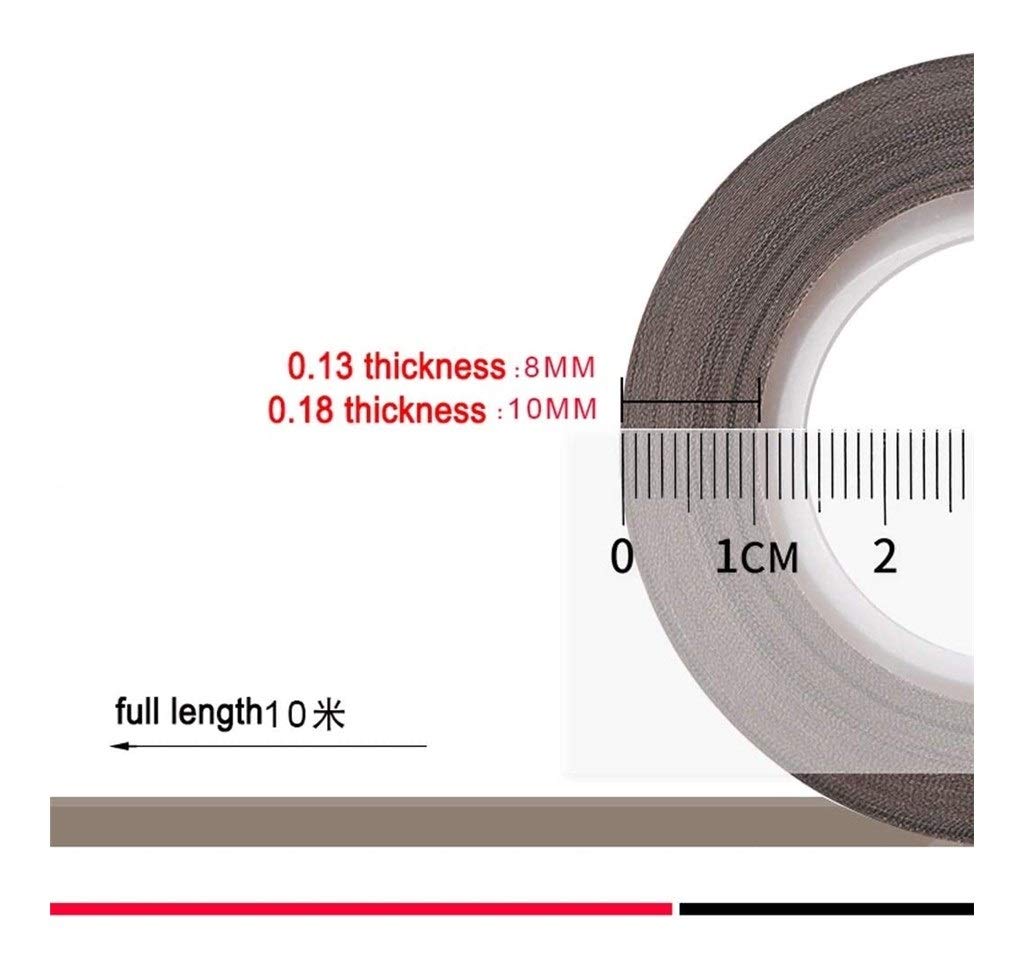 Accesorios Para Herramientas De Bricolaje Cinta De Teflón Cinta De Alta Temperatura Máquina Selladora Cinta Resistente Al Calor De Alta Temperatura Aislamiento De Teflón ,0.18-60mm wide x10m long