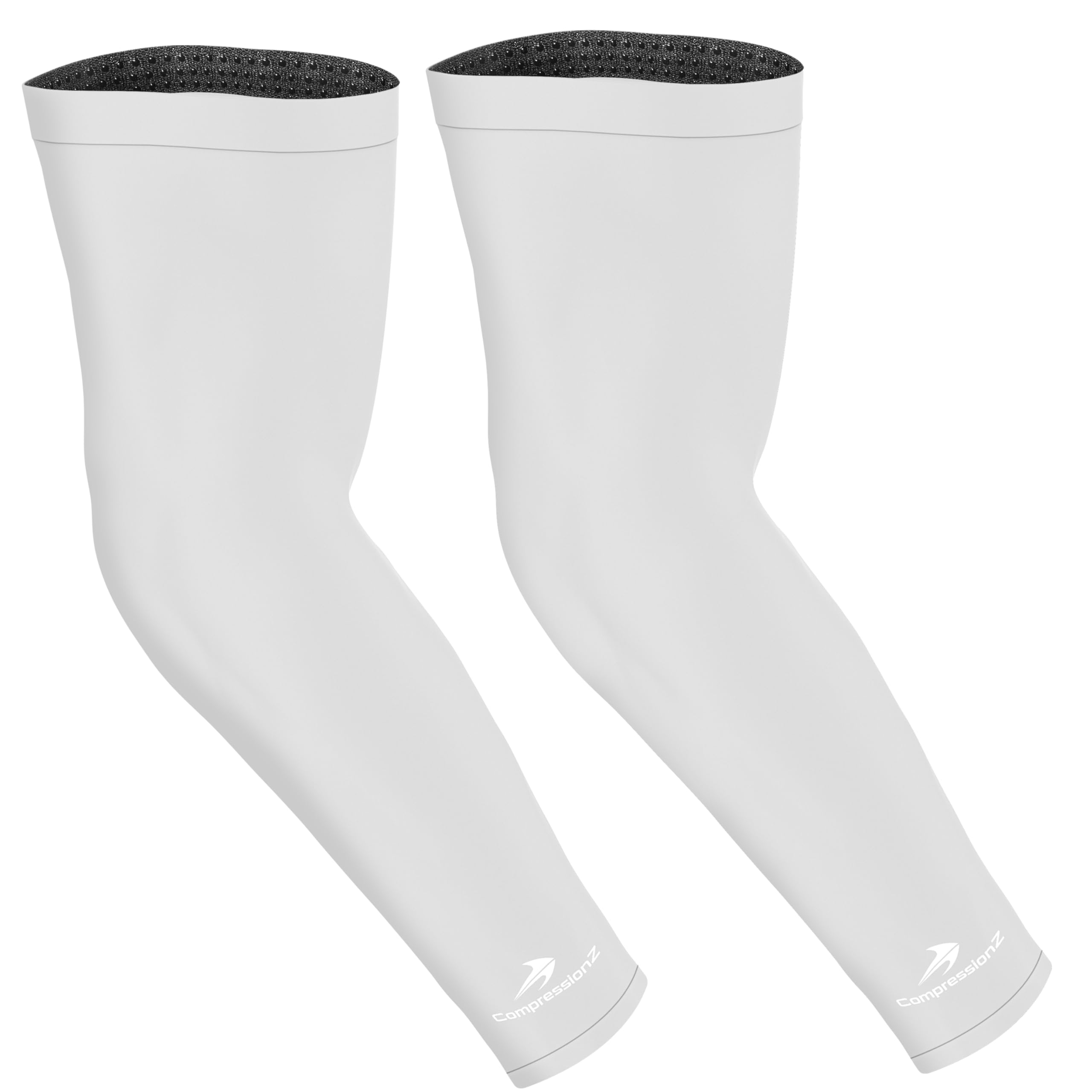 CompressionZ Compression Arm Sleeves for Men & Women| Cooling UV Sun Protection Elbow Pain Relief for All Sports and Recovery