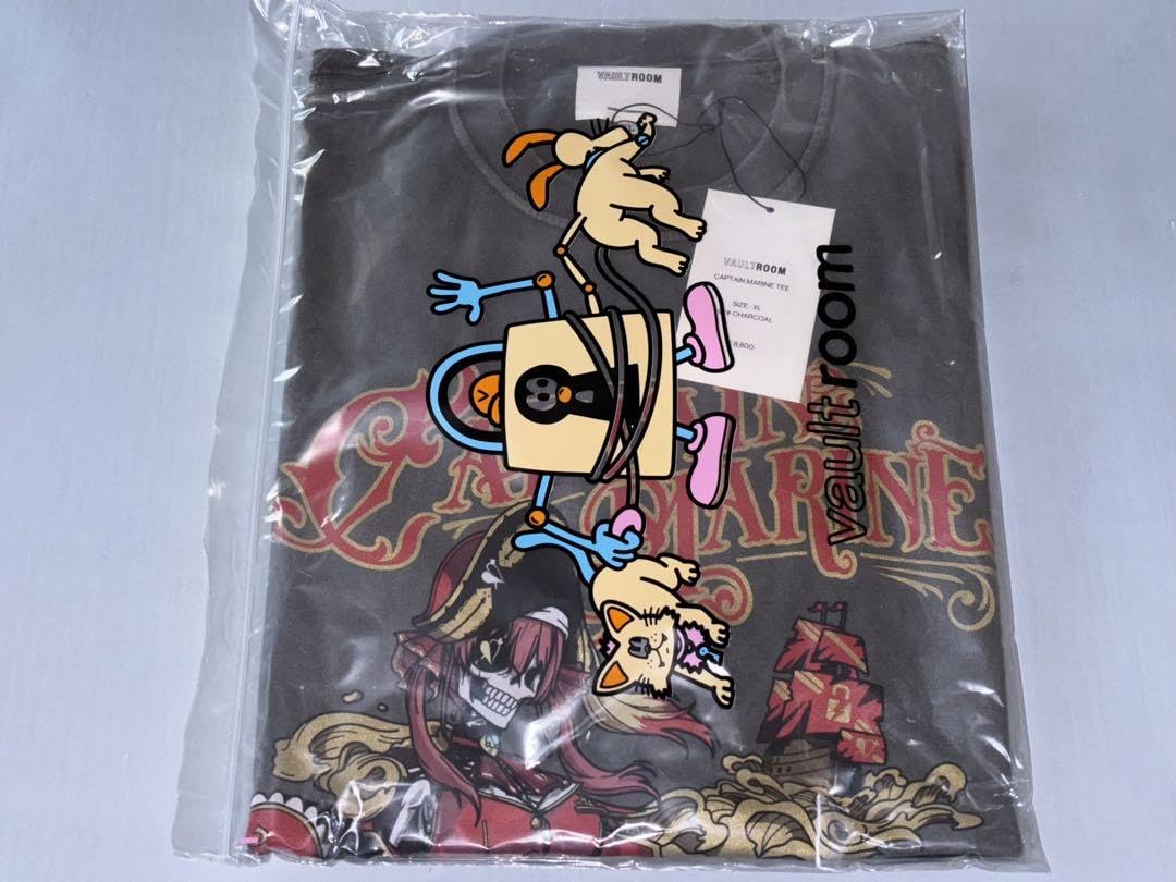 Amazon.co.jp: CAPTAIN MARINE TEE XL 宝鐘マリン vaultroom : おもちゃ
