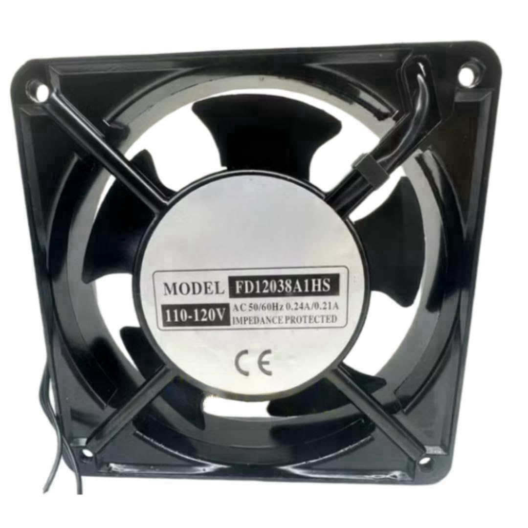 Amazon.com: FD12038A1HS Fan 12CM for 110/120V 0.24/0.21A 12038