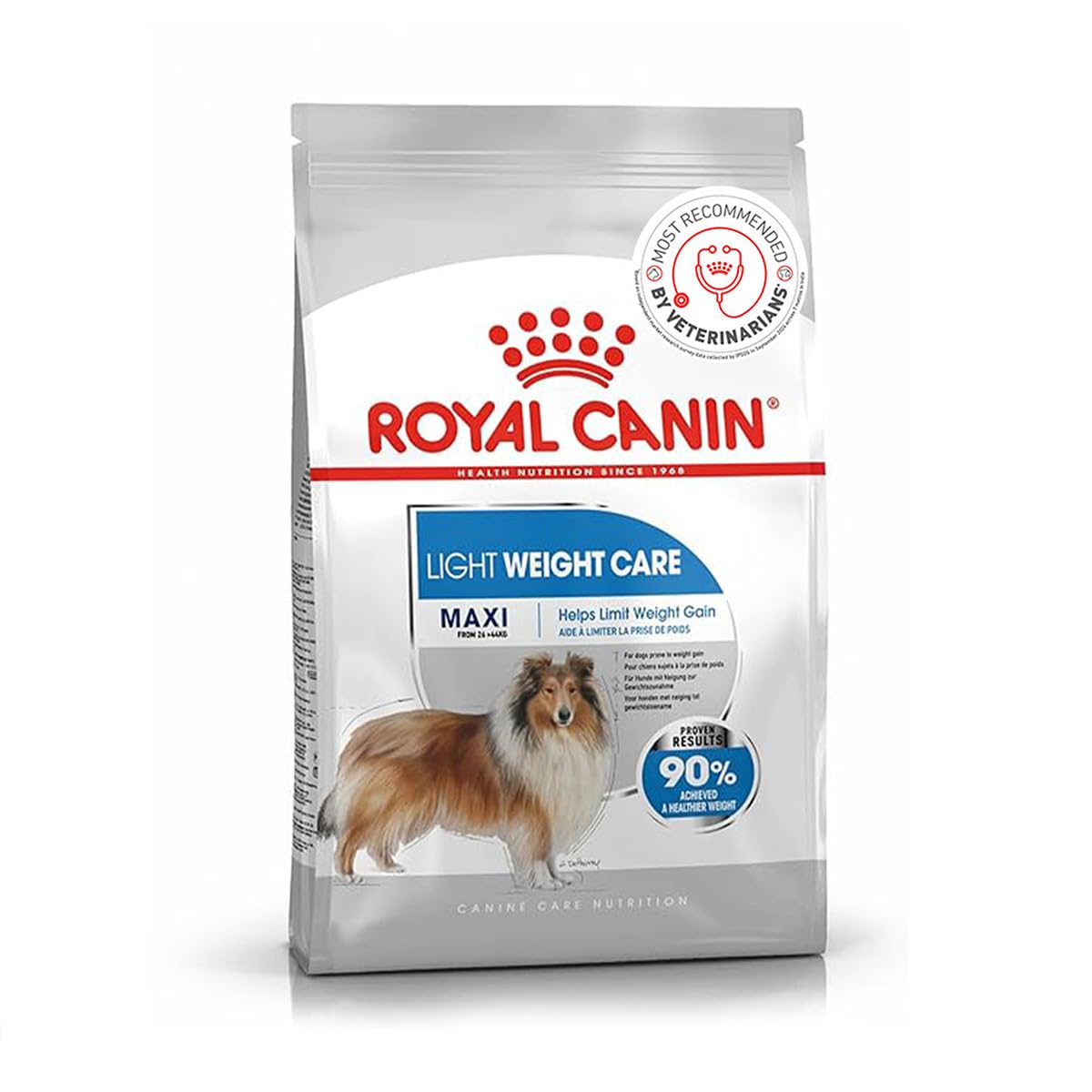 Maxi Light, 3 kg, Adult, Pellet, Dog