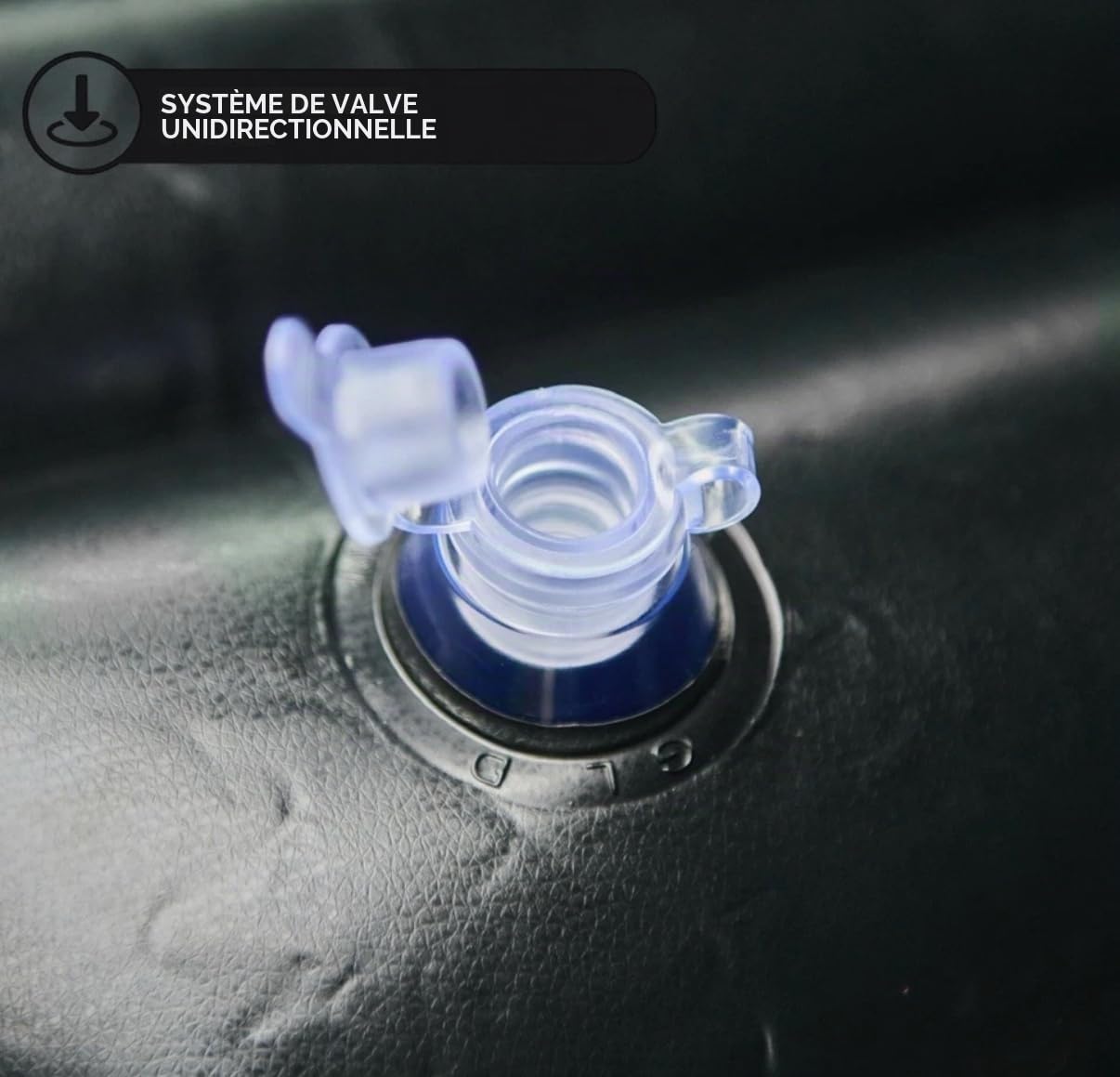 Lit gonflable pour enfant avec conduite à gauche Crafter Van