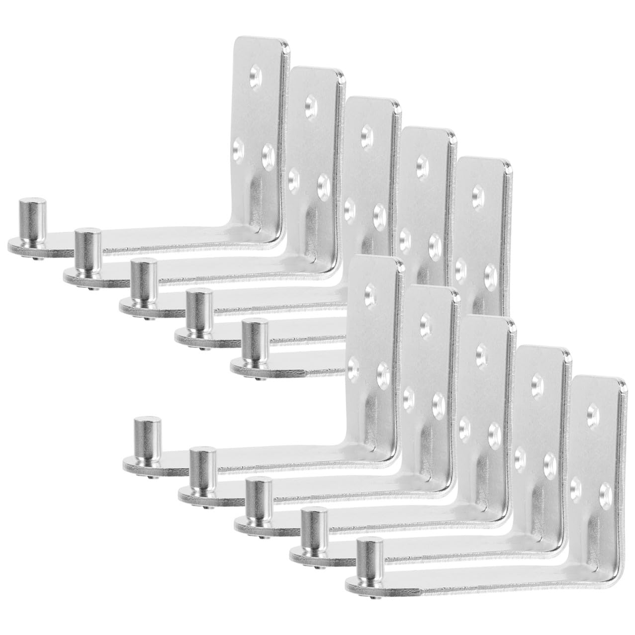 Mikikit 20stücke Förmige Metall-wandhalterung Für Feuerlöscher Teiliges Und Langlebig Einfache Installation Für Zuhause Und Gewerbe
