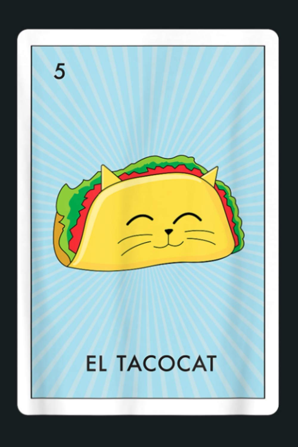 Tacocat Mexican Bingo Loteria Taco Cat Cinco De Mayo: Notebook Planner - 6x9 inch Daily Planner Journal, To Do List Notebook, Daily Organizer, 114 Pages