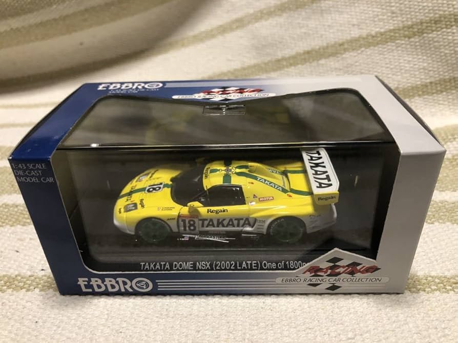 Amazon.co.jp: EBBRO Ebro 1 43 Takata Dome NSX2002 (356) 3