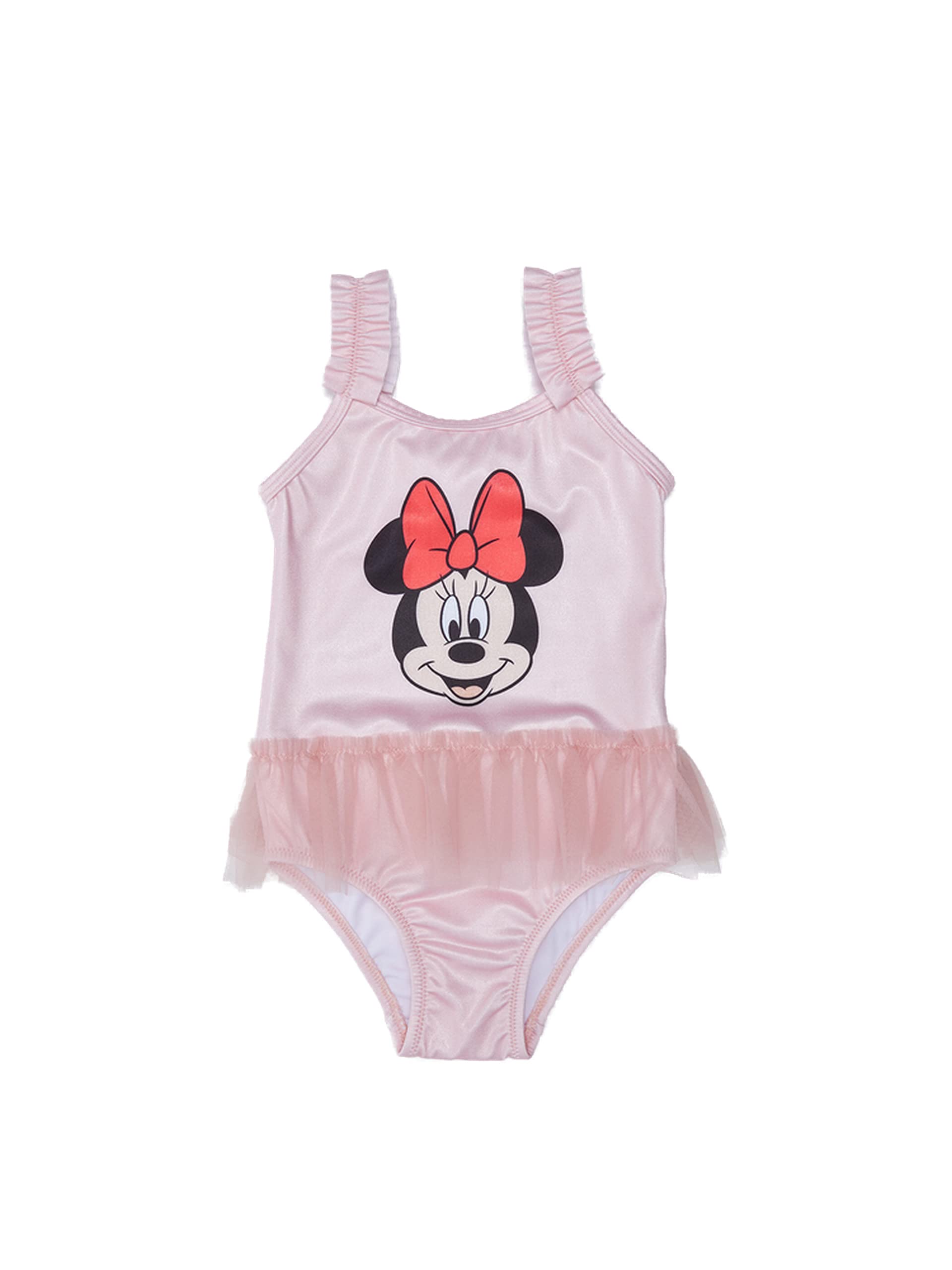 Lc Waikiki Baby Girls S26136z1 Stretch Fabric Minnie Mouse Printed