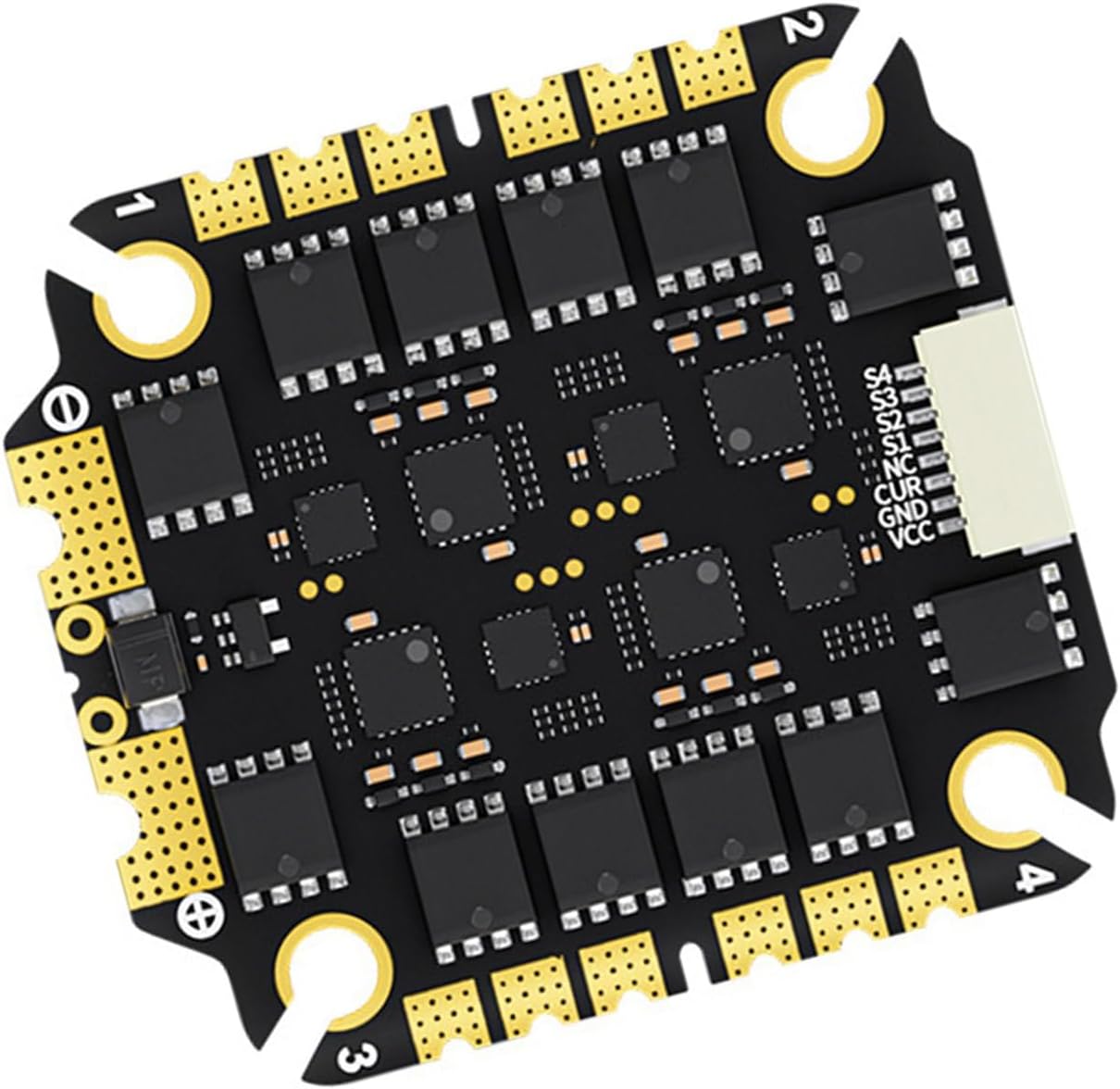 4 In 1 ESC Ceramic Capacitor Voltages Regulation Current Meter 3065S 65A/3075S 75A For Quadcopter Flight Controller High Current ESC