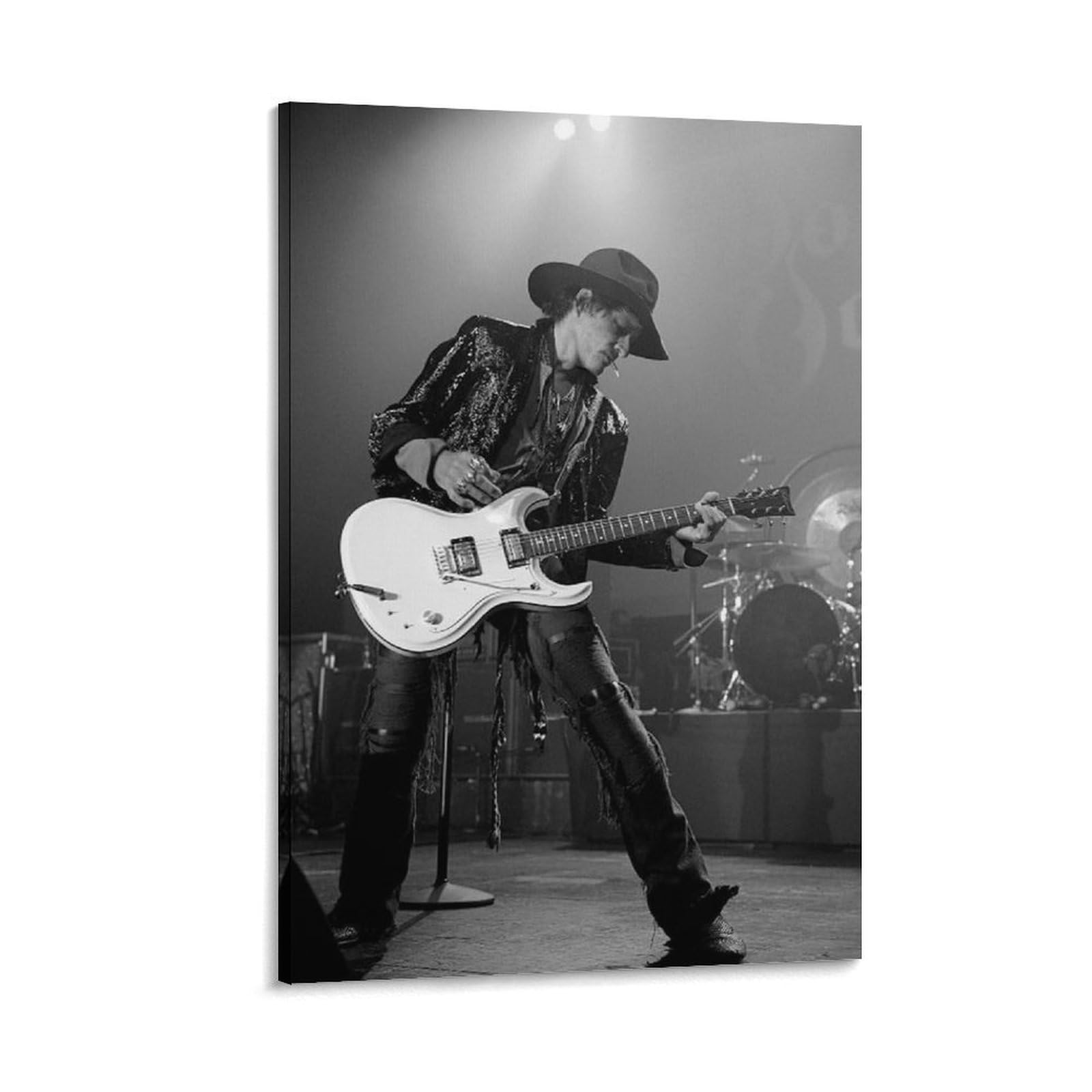 FCOIN Joe Perry Canvas Poster Picture Print Canvas Poster Wall Paint Art Posters Decor Modern Home Artworks 16x24inch(40x60cm)