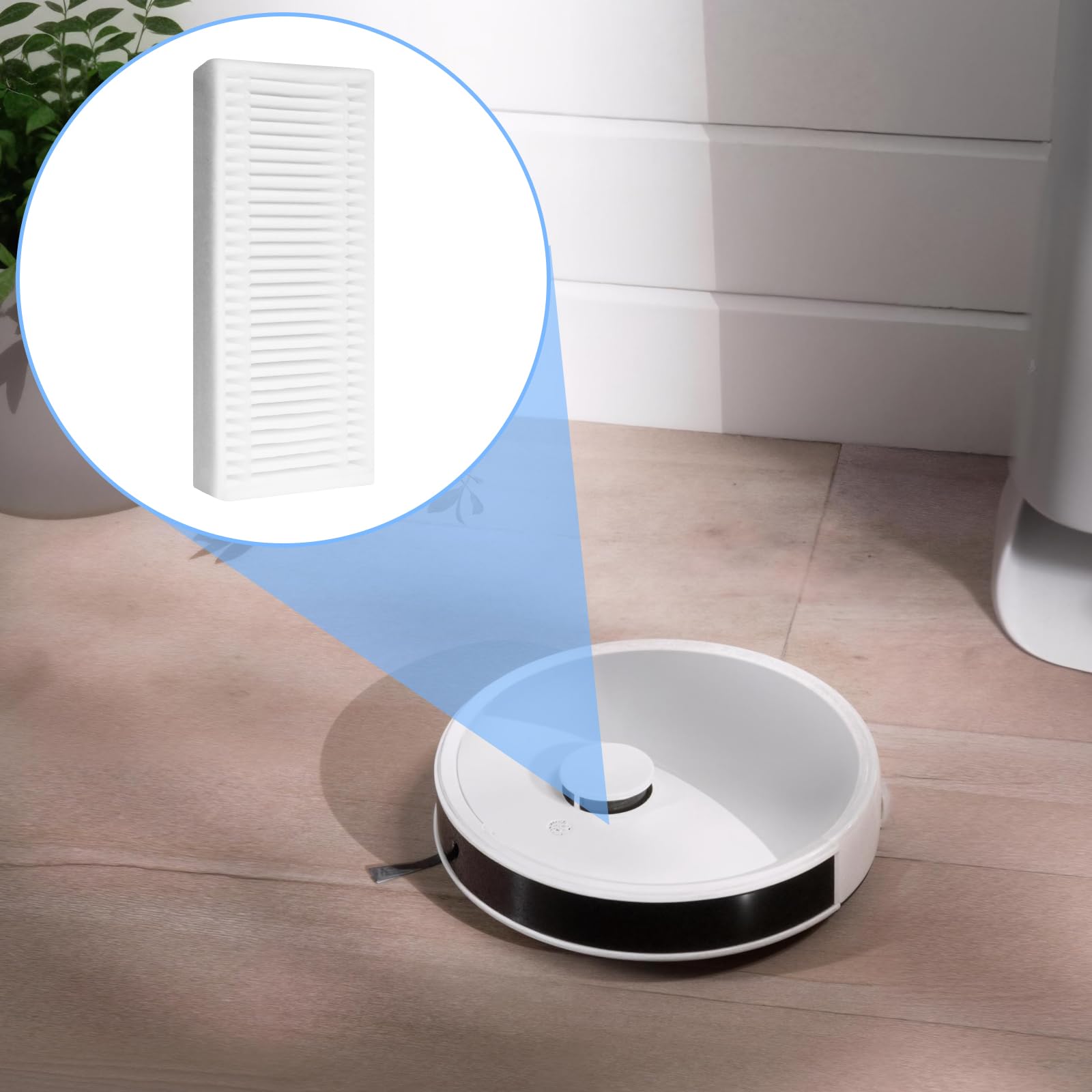 Filtro Di Ricambio Per Aspirapolvere Robot 930 - ABS Resistente A Polvere E Usura, Installazione Facile Senza Attrezzi, Per Pulizia Casa E Ufficio - 3
