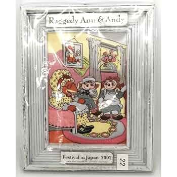 Amazon.co.jp: ラガディ アン＆アンディ クロスステッチ刺繍絵画