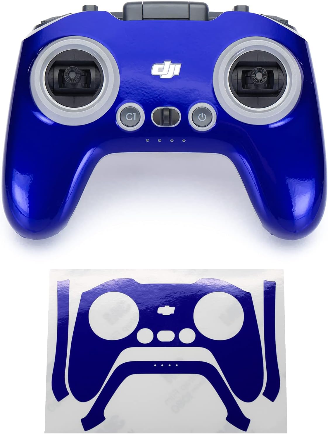 WRAPGRADE Skin Compatible with DJI FPV/DJI FPV Remote Controller 3 (Caribbean Blue)