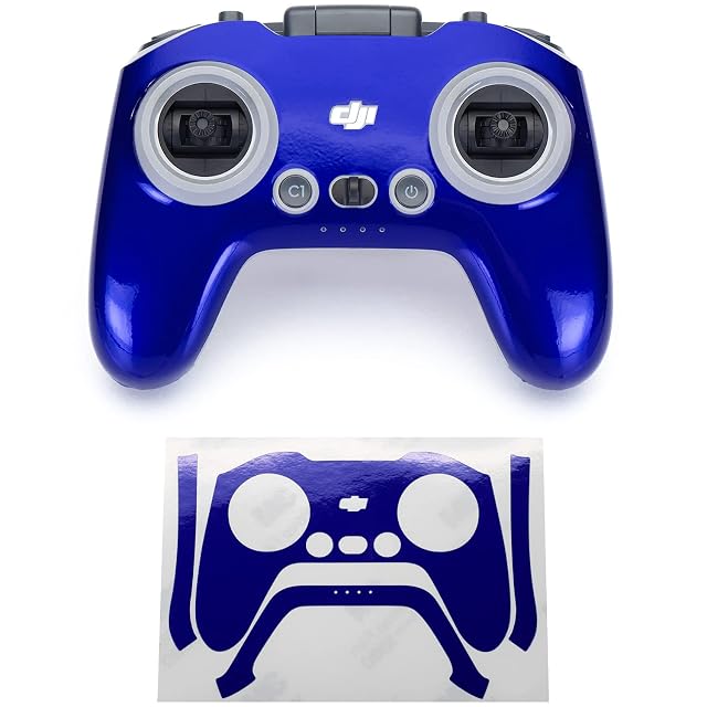 WRAPGRADE Skin Compatible con Control Remoto dji FPV/Control Remoto 3 dji FPV (Stratosphere Blue)