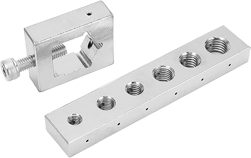 Miniatura 7 de Kit de soporte para tuercas de alambre de seguridad, kit de tuercas de alambre de seguridad, acero al carbono de alta dureza, taladro de perno