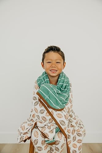 Miniatura 5 de Copper Pearl Manta de bebé de tres capas edredones suaves para bebés para niños y niñas, transpirable, acogedora, manta para niños pequeños  Edredón