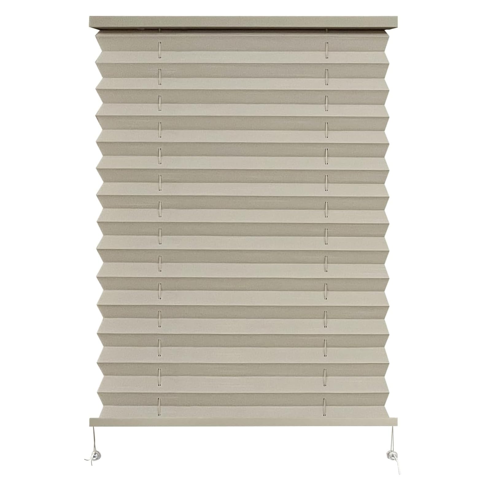 Dulepax RV Blinds - Pleated Shades, 14" W x 26" L Cappuccino RV Window Blinds for Camper, Travel Trailers &amp; Motorhome Windows
