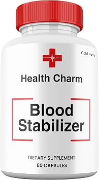 Health Charm Capsules, Premium All Natural Ingredients Blood Pills, Maximum Strength HealthCharm Supplement 1 Pack