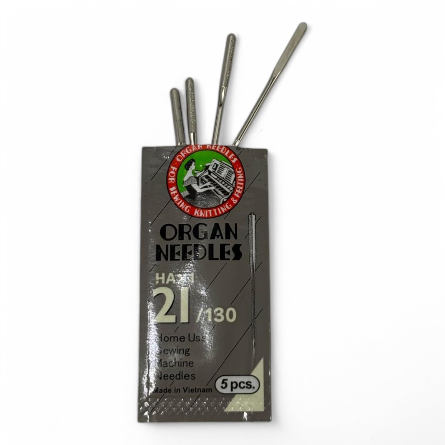 Zenith Combo of Original Needles Size NO HA 21 (2 Packs, 10 Needles) 1 Premium Bobbin case 5 Plastic Bobbins Combo Works with All Automatic Home Use Machines — Amazon image 2