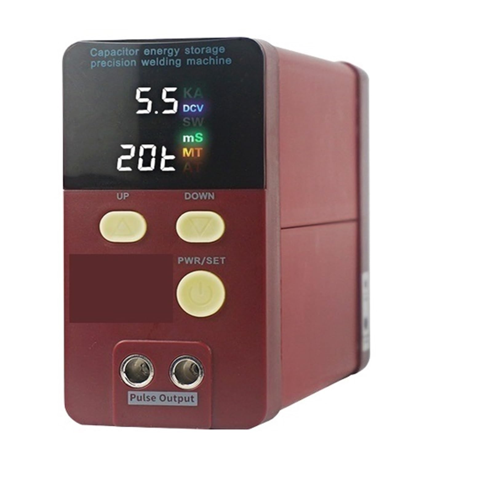Saldatrice a punti per batteria, Saldatrice a punti con condensatore 801D/B 12KW Tipo di accumulo di energia Piccola saldatrice, Saldatura a batteria in acciaio inossidabile Ferro Nichel per saldatura
