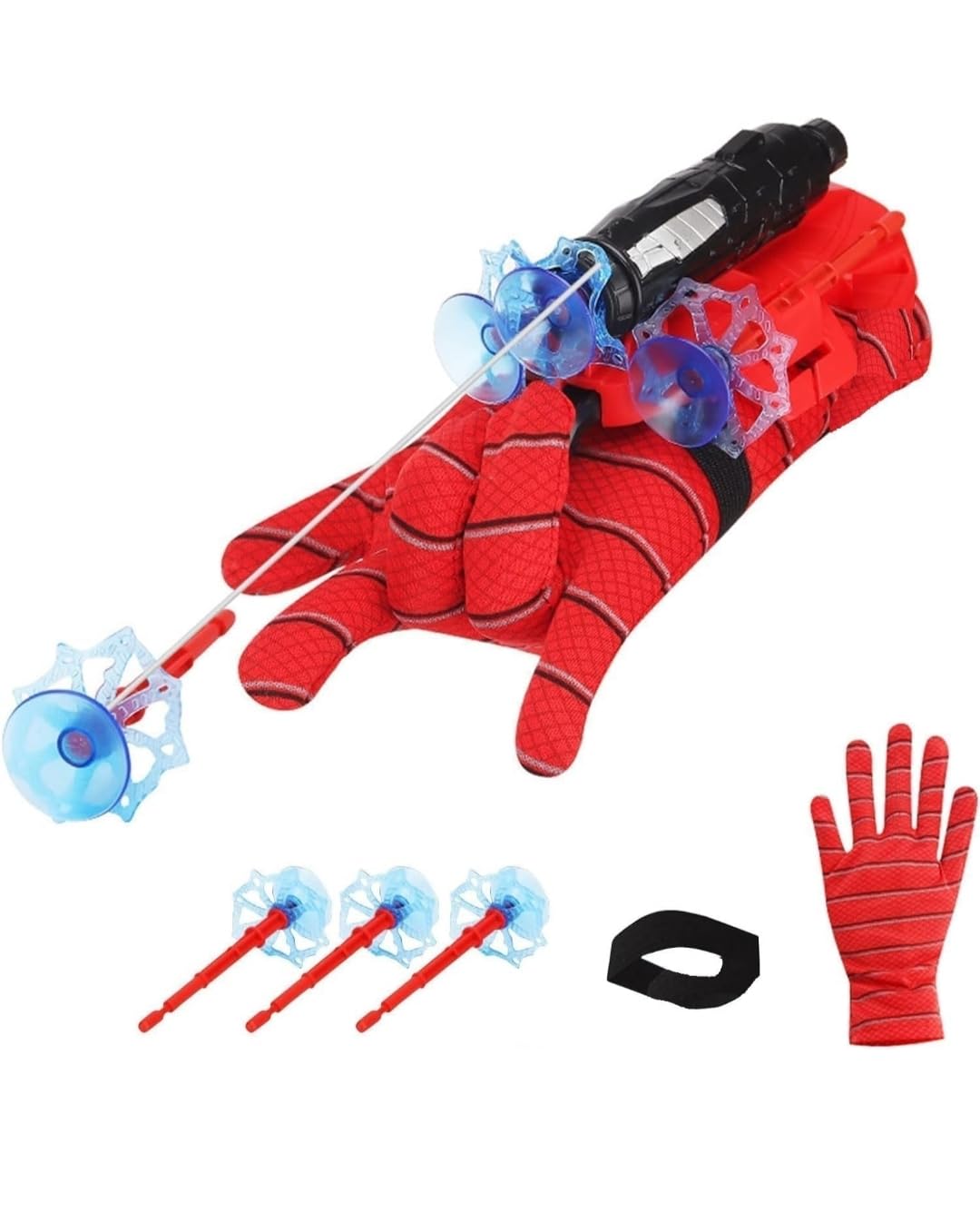 Sawkirp darshraj Spiderman Web Shooter Toy For Kids,Web Shooters Gadget,Hero Launcher Wrist Toys Set,Birthday Gift For Kids,Sticky Wall Soft Bomb Funny Childrens Educational Toys,Multicolor (B0CRPQ2RWD) Amazon Price History, Amazon Price Tracker