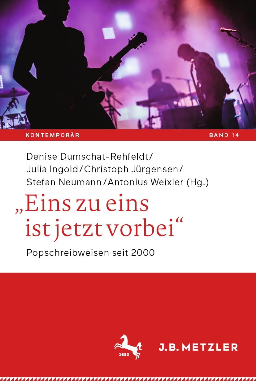 Livre Littérature Pop Allemande : Popschreibweisen seit 2000 Volume 14
