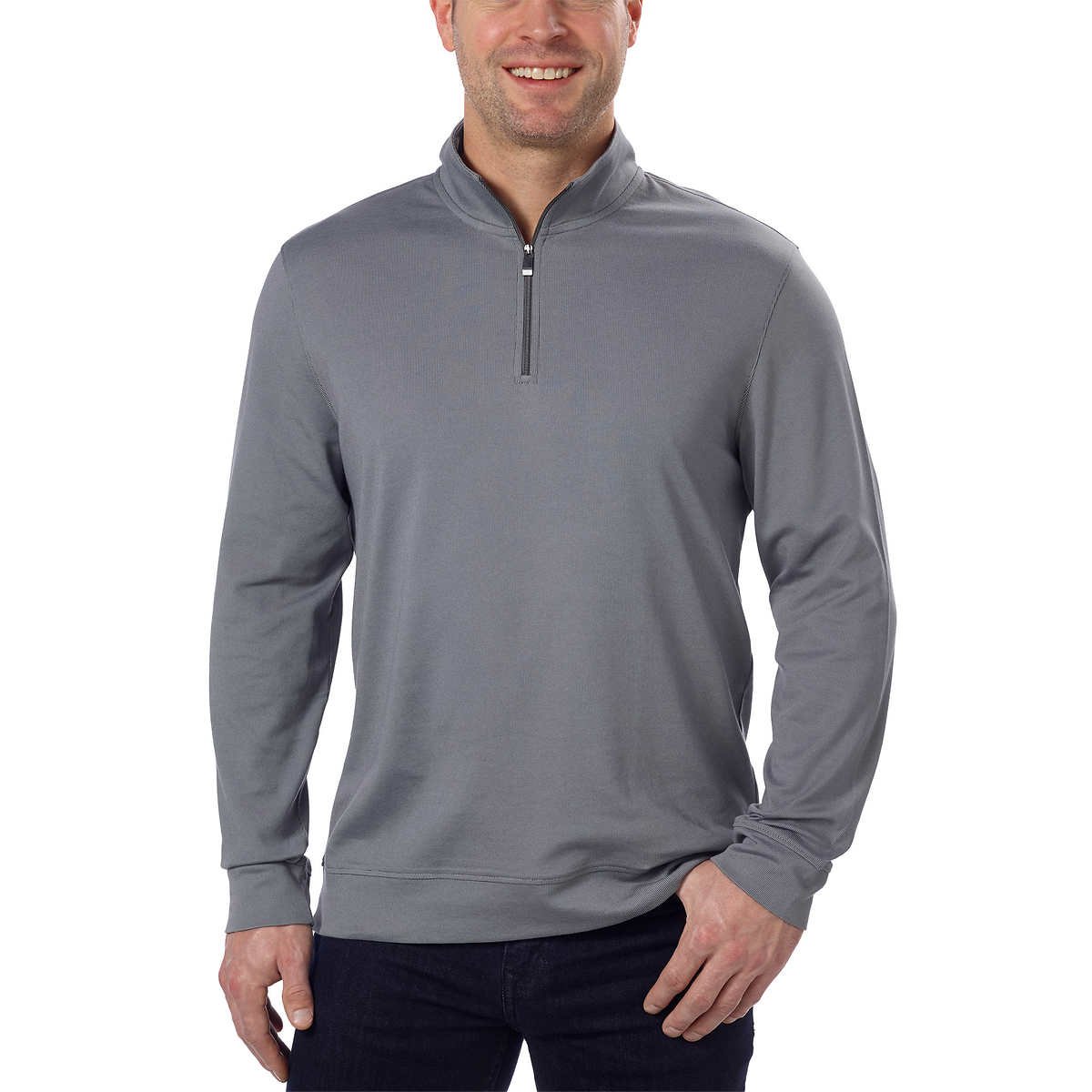 calvin klein quarter zip pullover