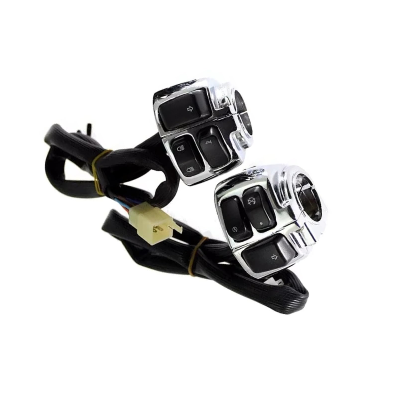 Interrupteur de commande de guidon de moto 25mm clignotant Softail - 5