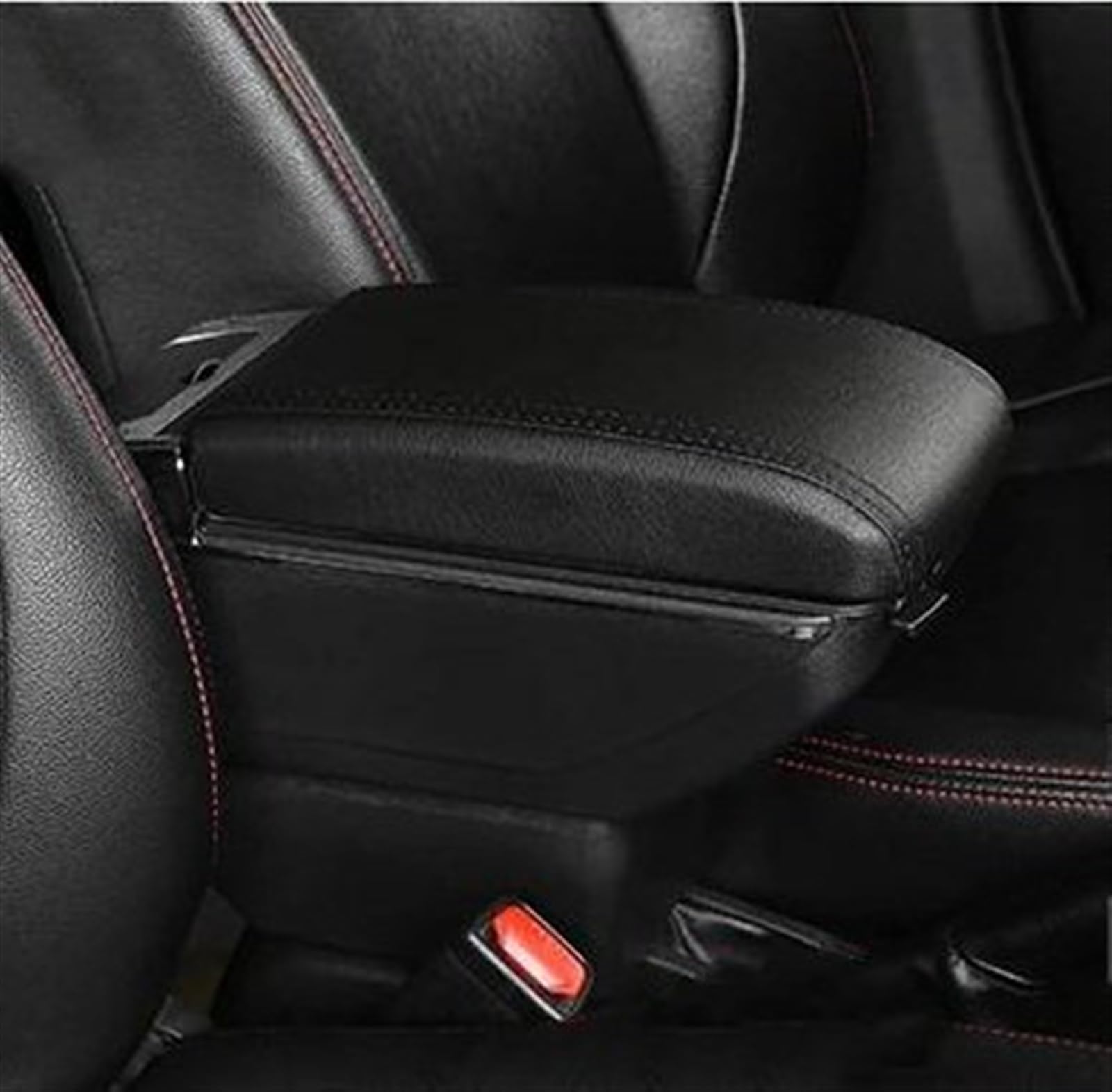 NMJLQW Storage Rack Car Modification Interior Accessories Car Seat Armrest Box Storage Box For Yaris GR For Elegant 2020-2023(D Styke All Black)
