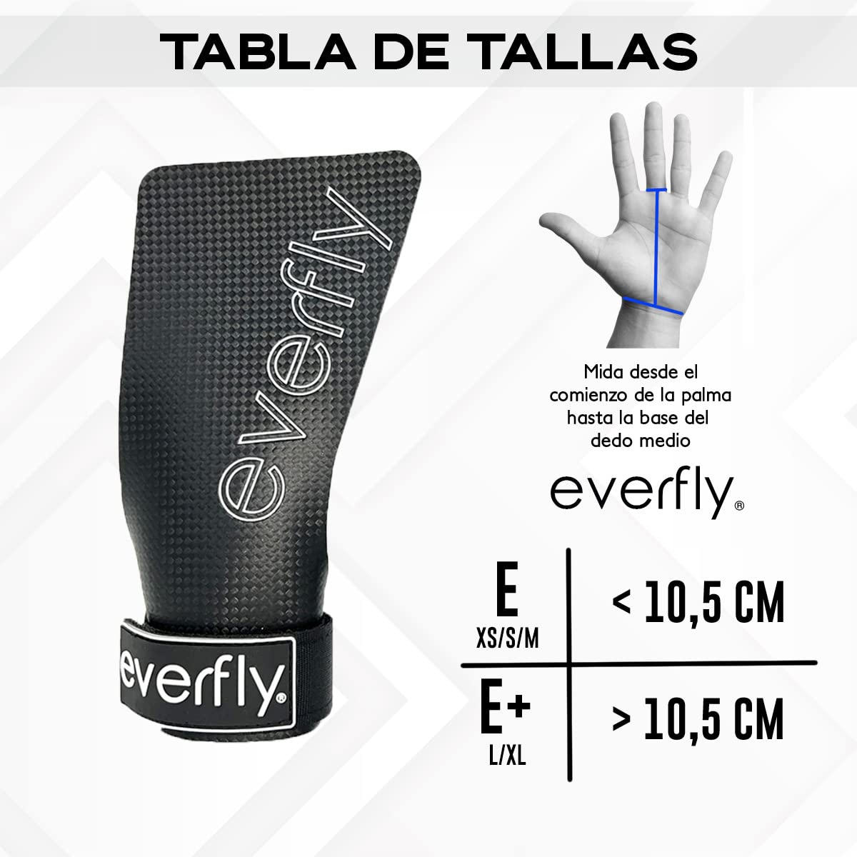Everfly Paracalli Guanti Palestra Uomo Donna Grip Senza Fori Fibra di Carbonio Protezione Mani Fitness Pesi
