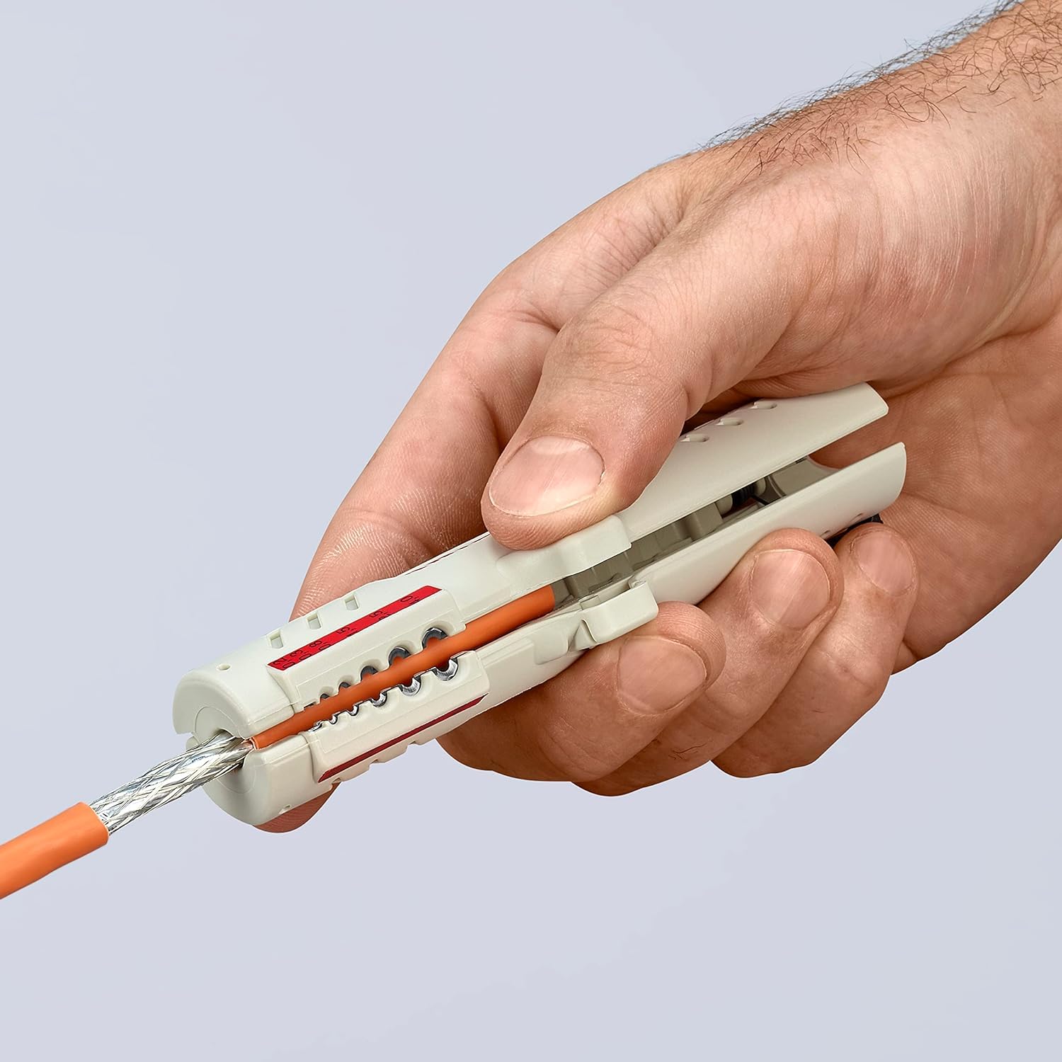 KNIPEX Pelacables para cables de datos en blister 125 mm, 16 65 125 SB