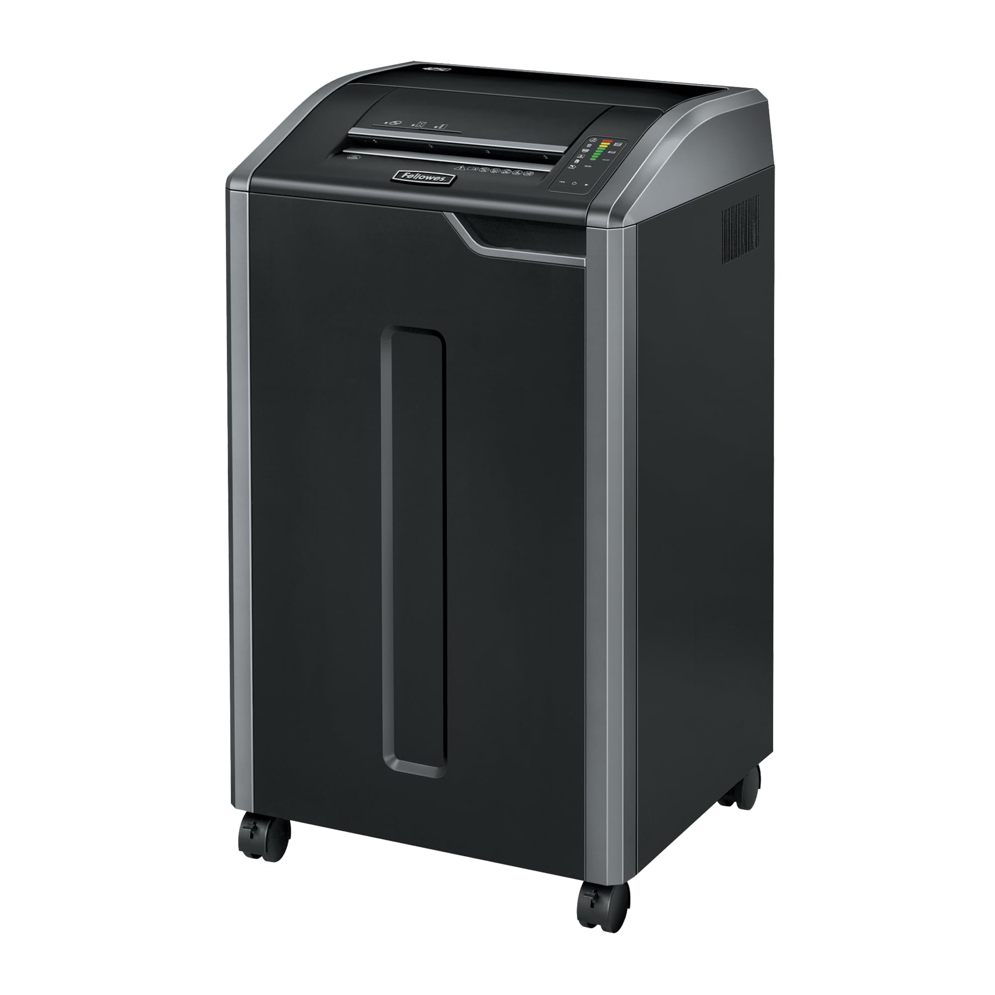 Fellowes Powershred 425Ci 100% Jam Proof Commercial Grade 30-Sheet Cross-Cut Paper Shredder, TAA Compliant (38425), Black