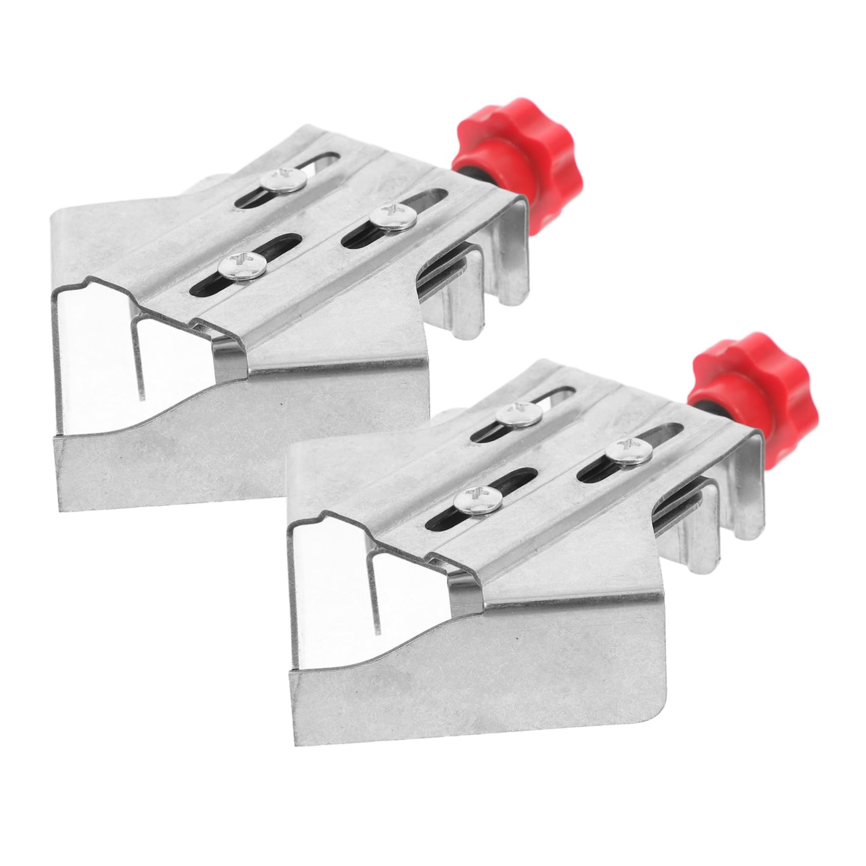 BELLIFFY 2pcs Right Angle Clamp Quick Locking Corner Clip for Woodworking Clamps for Picture Framing and Cabinet Assembly