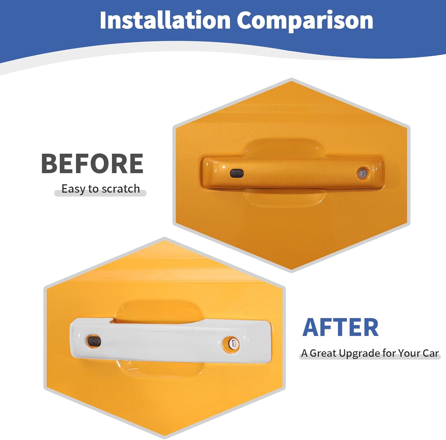 for Bronco Door Handle Cover Trim Fit for Ford Bronco 2021 up White Exterior Accessories 5pcs (missing 1)