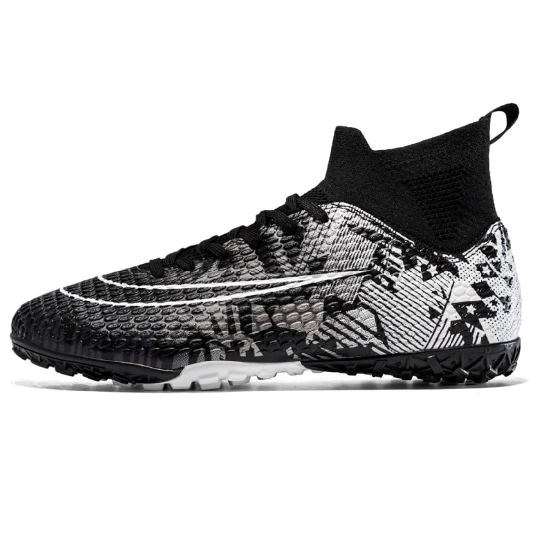 BINBINNIAO Calzado de Fútbol Botas de Fútbol Unisex Botas de Fútbol para Hombre Zapatillas de Deporte de Competición Profesional para el Aire Libre