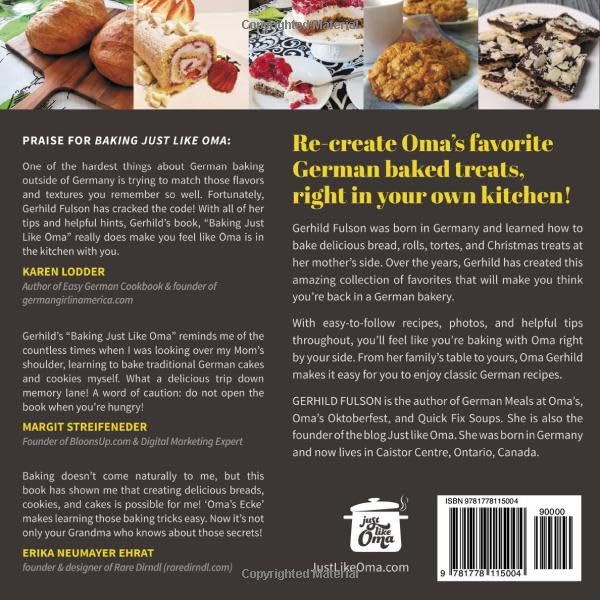 Baking Just Like Oma: Traditional German Recipes for the Home Baker - Image 2