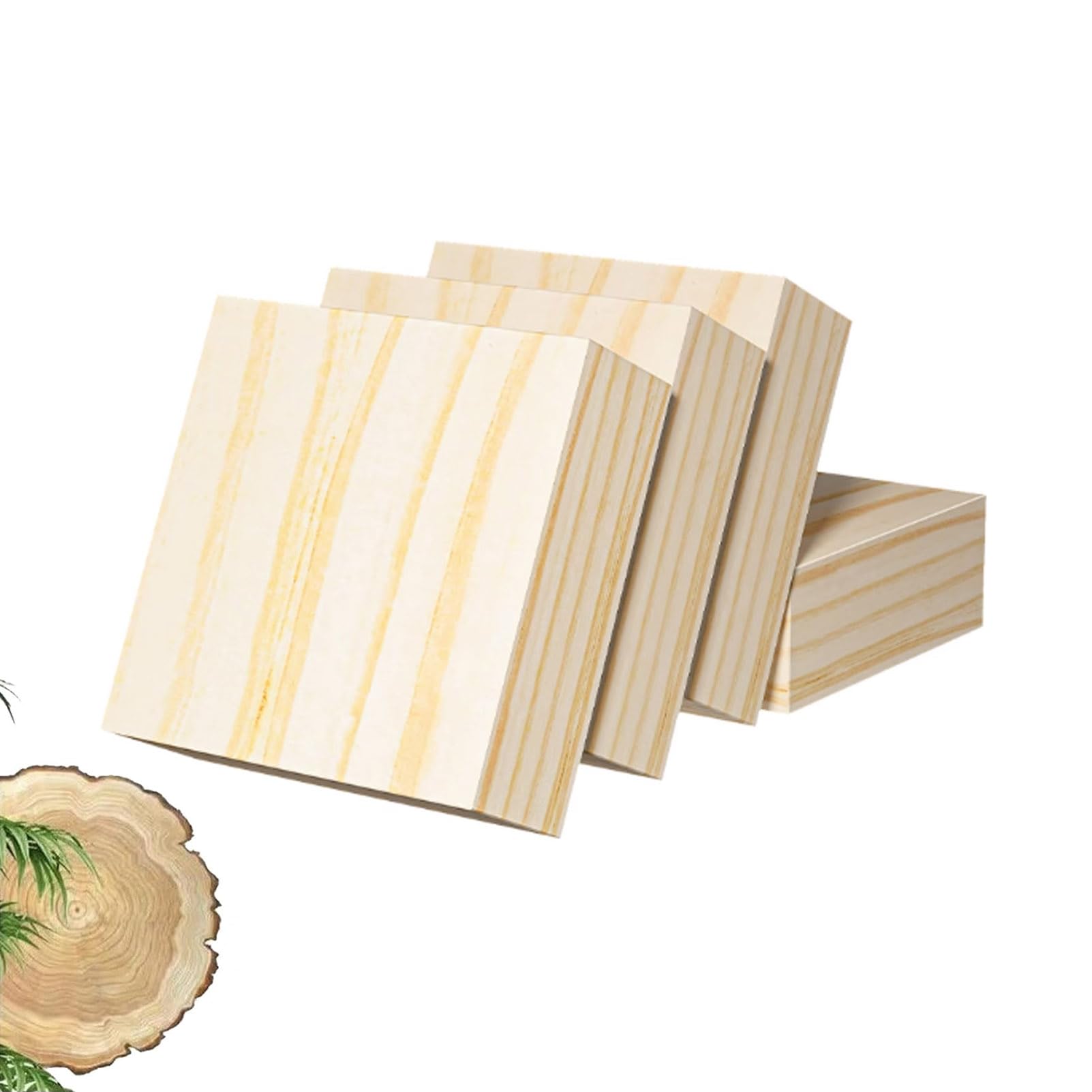 4 Stck Mbelbeine Holz,Natrlichen Massivholz Elefantenfu Bed Riser  Sofaschrank Schreibtisch Couchtisch Esstisch Sttzbeine Holzblock fr Sofa  Stuhl ...