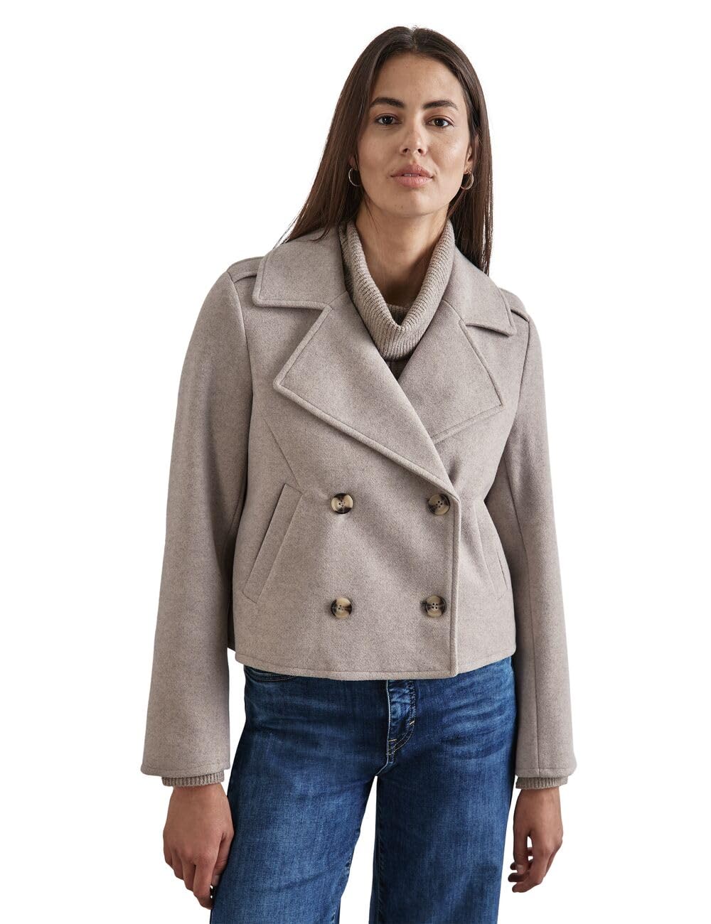 Street One Damen Kurzer Trenchcoat