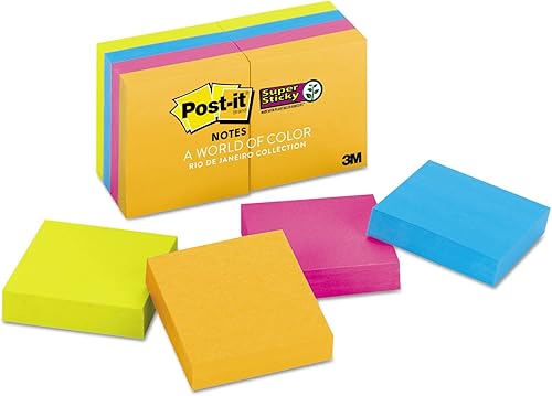 Super StickyNotas Post-it Pads en joya Pop Color