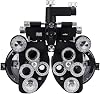 Foróptero Manual VT-5C, Probador de Vista Óptico, Instrumento Óptico con Lentes de Cilindro, DP 50-75mm, Lentes de Vidrio Recubiertas, Prisma Rotatorio 0-20, Negro 7