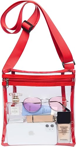 Vorspack - Bolsa transparente aprobada para conciertosestadios con bolsillo interior Vorspack - Bolsa transparente aprobada para conciertosestadios con bolsillo interior