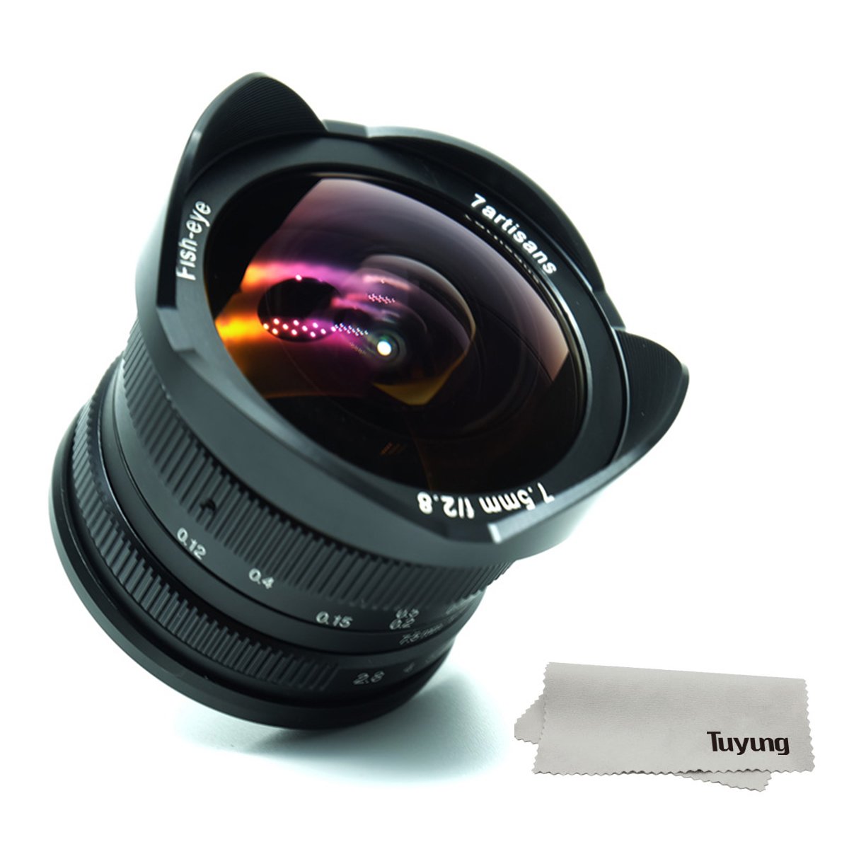 Amazon.co.jp: 7職人7.5 MM f2 . 8 APS - Cサイズ手動魚眼レンズレンズ  