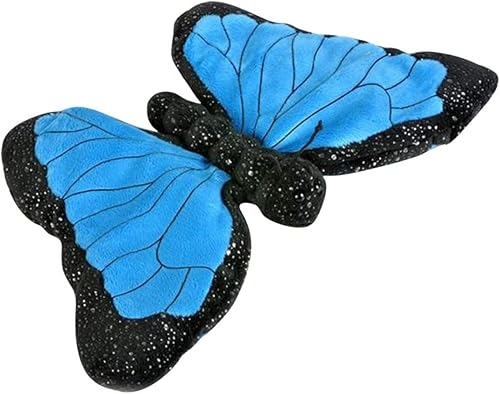 Miniatura 2 de Forest & Twelfth Sparkles Morpho - Juguete de peluche de mariposa de 12 pulgadas más llavero reversible de mariposa de lentejuelas