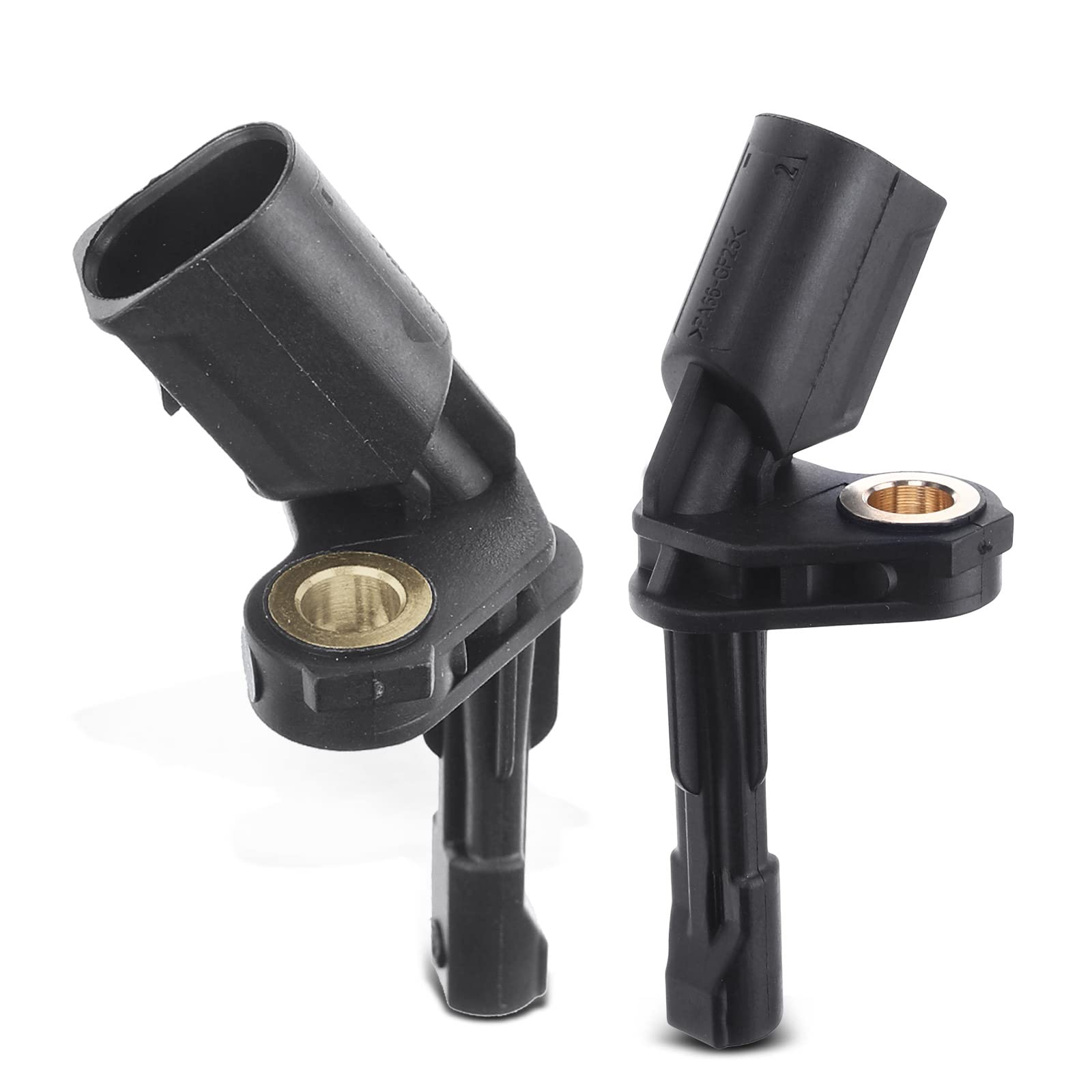 Frankberg 2 sensori ABS a 2 Poli per asse posteriore 1K0927807 | Compatibile con: Altaea XL 5P5 5P8, T.o.u.r.a.n 1T1 1T2, Golf VI Cabriolet 517, Golf Plus 521 5M1, O.c.t.a.v.i.a II 1Z3