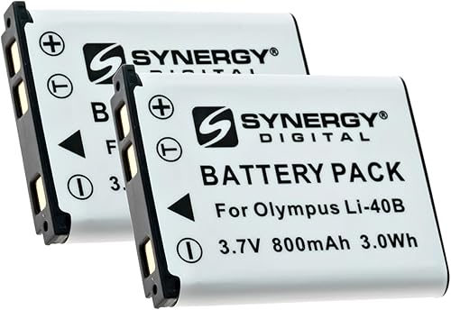 Synergy Digital Baterías para cámara, compatibles con cámara digital Kodak PIXPRO FZ53, (iones de litio, 3.7V, 800 mAh), repuesto para batería disponible en Yaxa Peru