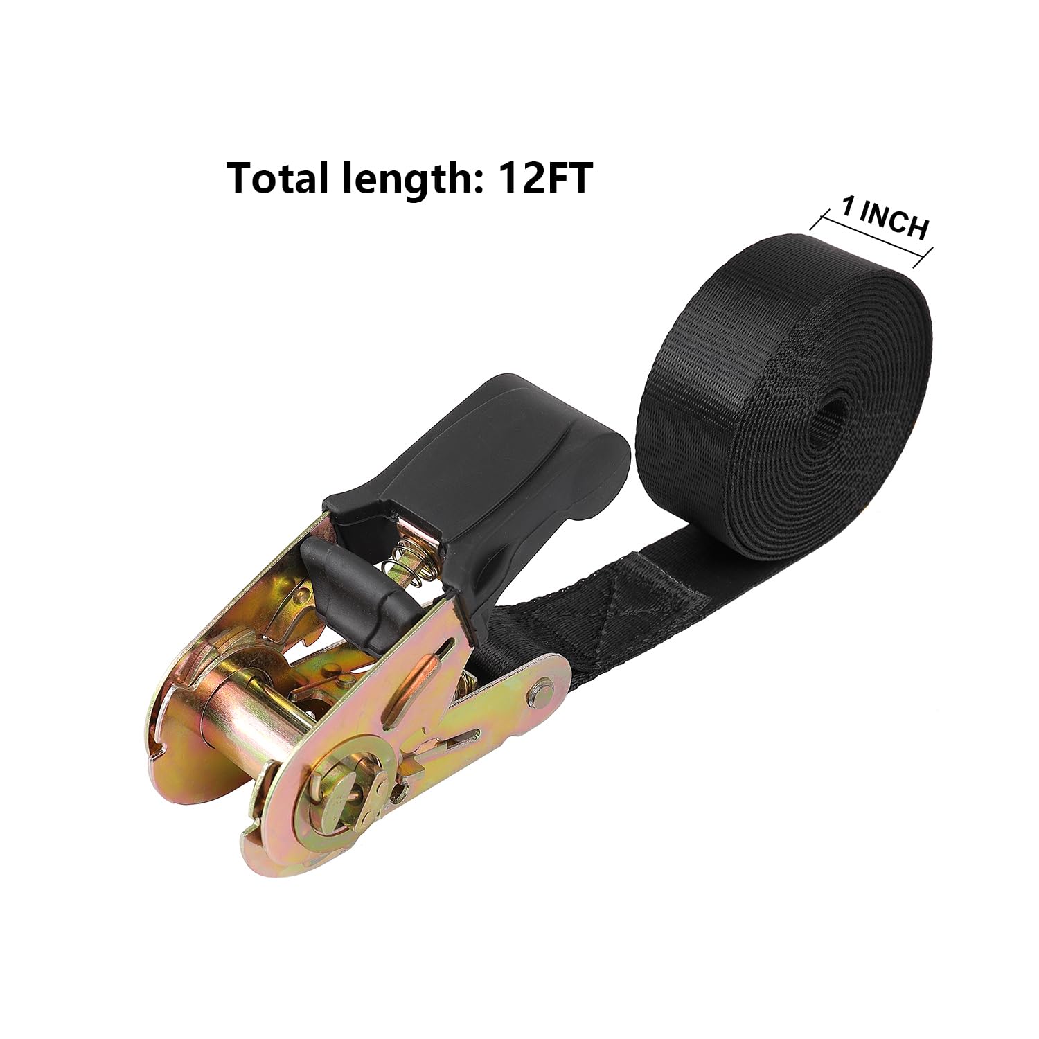 Endless Ratchet Tie Down Straps Heavy Duty Cargo Tie