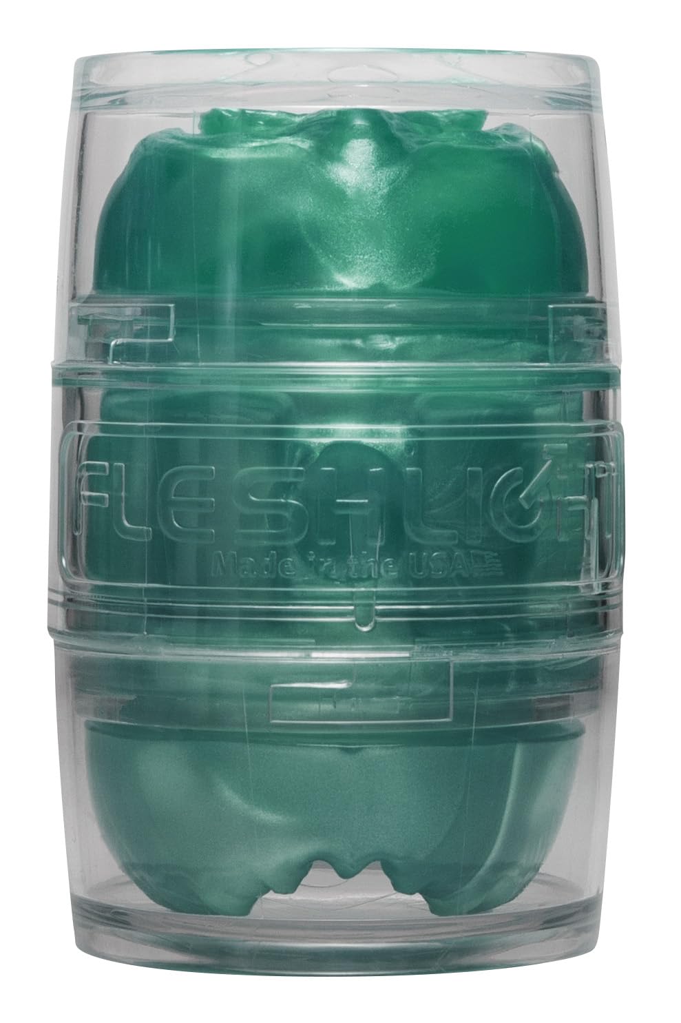 Fleshlight Quickshot Alien Lady/Butt verde - Masturbador Masculino Compacto - Experiencia Real - Superskin - Fácil de Limpiar